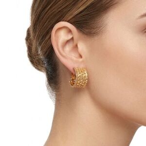 Vintage clip on statement earrings